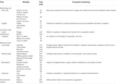 Responses of Functional Traits of Macrobenthic Communities to Human Activities in Daya Bay (A Subtropical Semi-Enclosed Bay), China